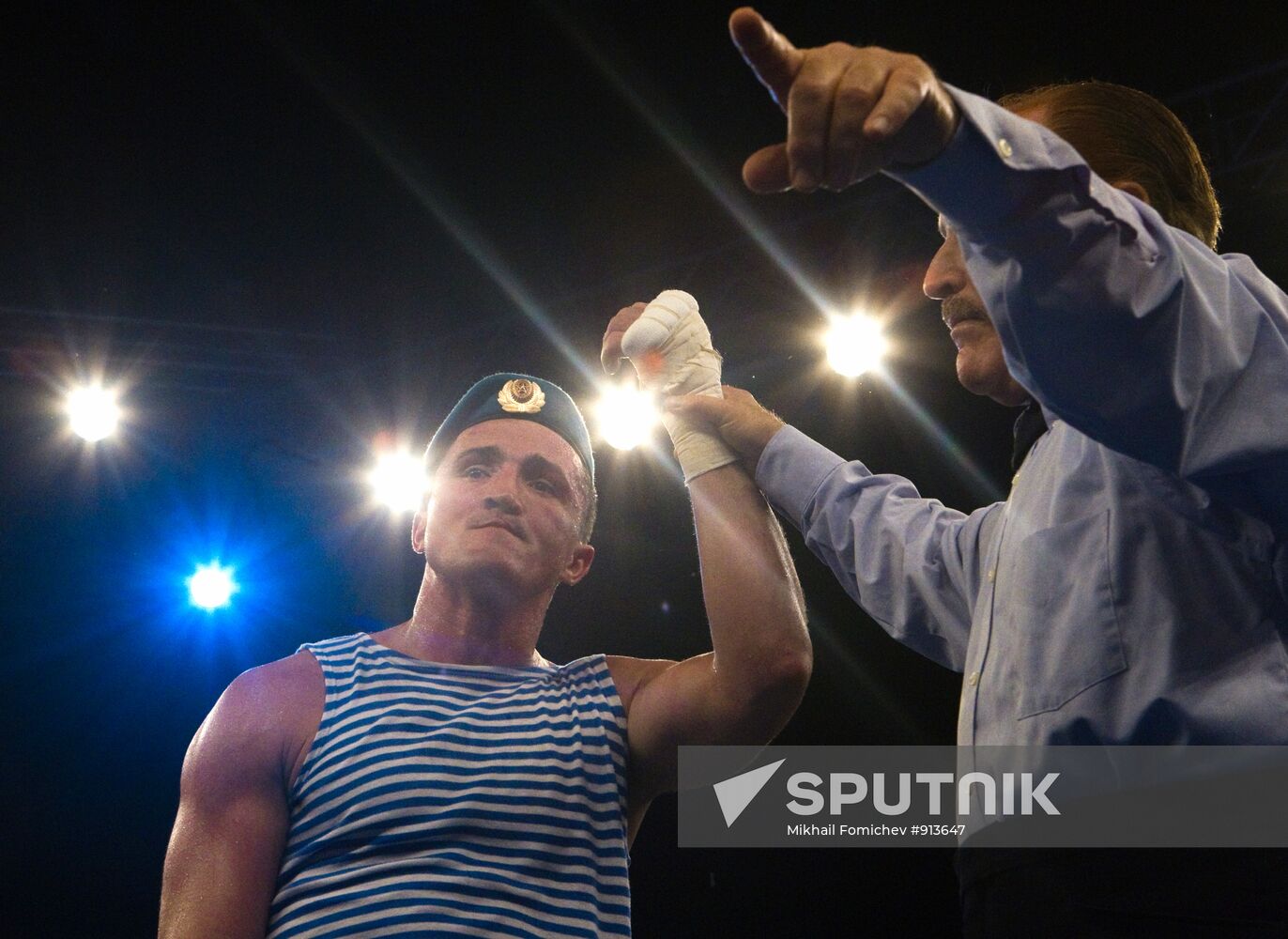 Denis Lebedev vs. Roy Jones fight