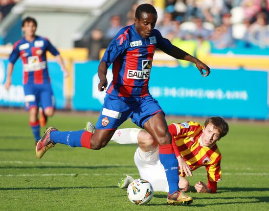 Russian Football Premier League. CSKA vs. Alania