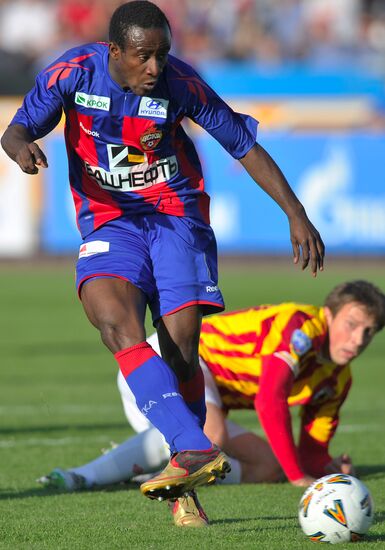Russian Football Premier League. CSKA vs. Alania