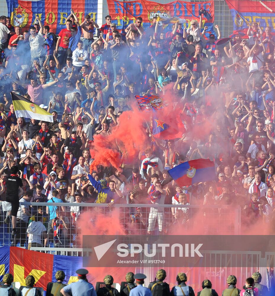 Russian Football Premier League. CSKA vs. Alania