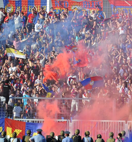 Russian Football Premier League. CSKA vs. Alania