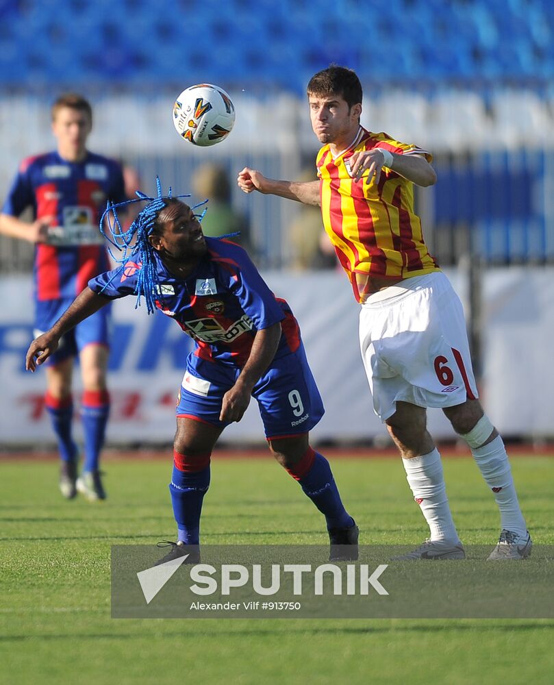 Russian Football Premier League. CSKA vs. Alania