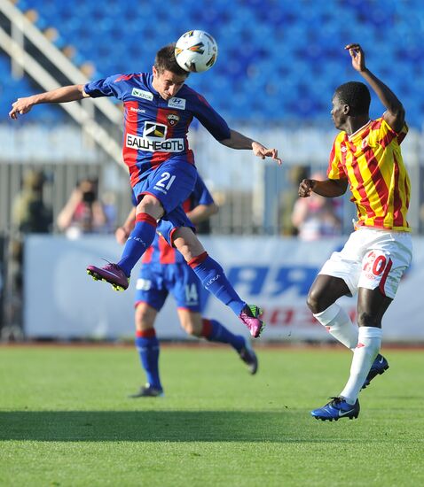 Russian Football Premier League. CSKA vs. Alania
