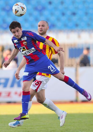 Russian Football Premier League. CSKA vs. Alania