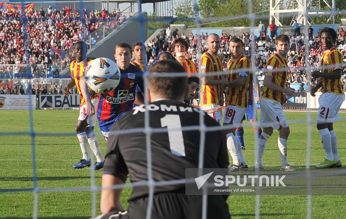 Russian Football Premier League. CSKA vs. Alania