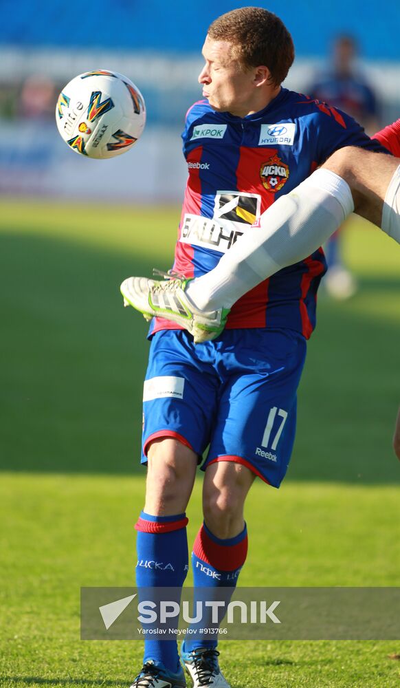 Russian Football Premier League. CSKA vs. Alania
