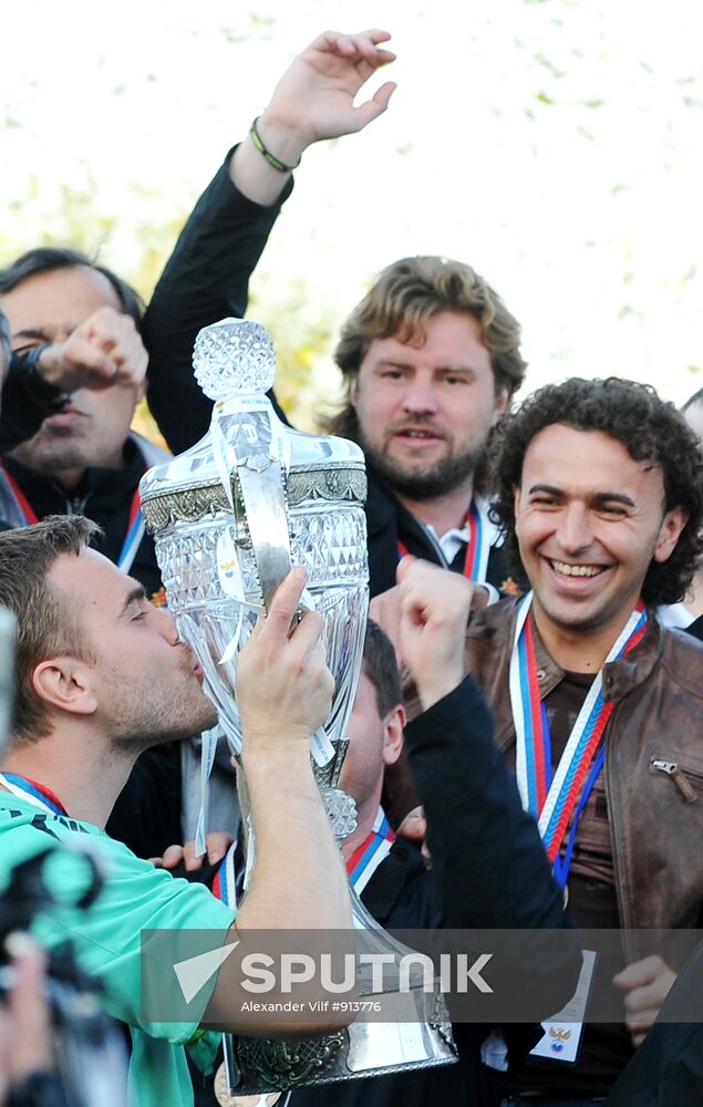 Russian Football Premier League. CSKA vs. Alania
