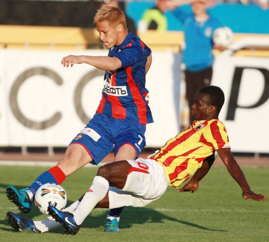 Russian Football Premier League. CSKA vs. Alania