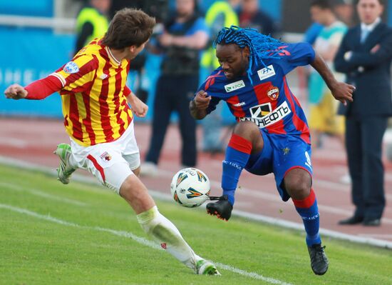 Russian Football Premier League. CSKA vs. Alania