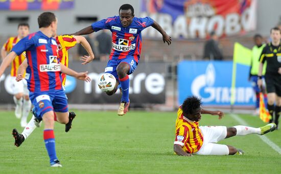 Russian Football Premier League. CSKA vs. Alania
