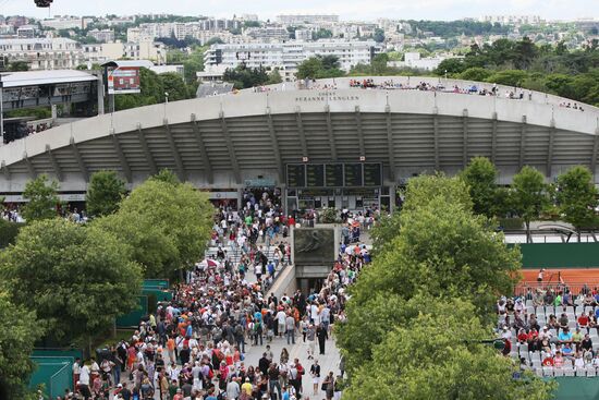 Suzanne Lenglen Court at Rolland Garros