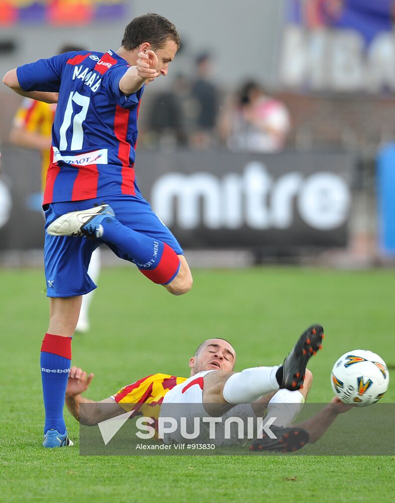 Russian Football Premier League. CSKA vs. Alania