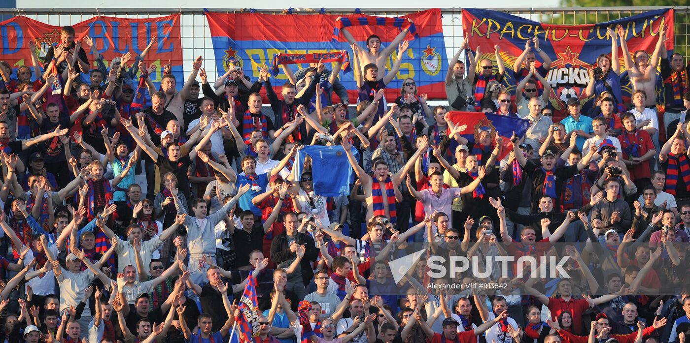Russian Football Premier League. CSKA vs. Alania