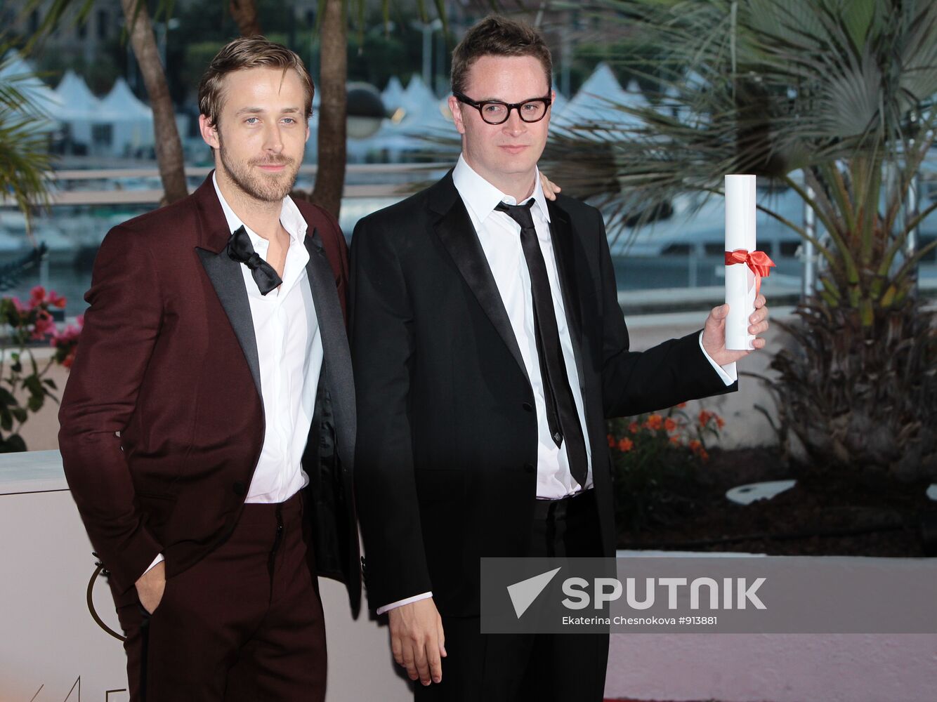 Ryan Gosling and Nicholas Vinding Refn