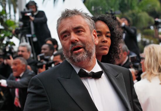 Luc Besson and Virginie Silla