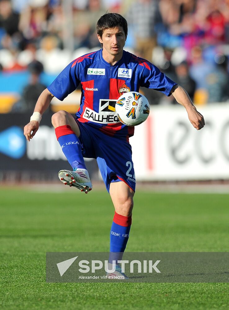 CSKA player Evgeny Aldonin
