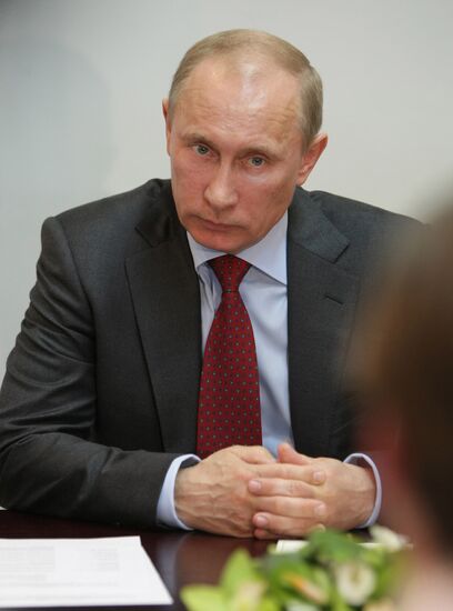 Vladimir Putin visits Pskov