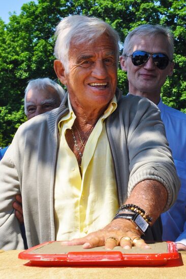 French actor Jean-Paul Belmondo