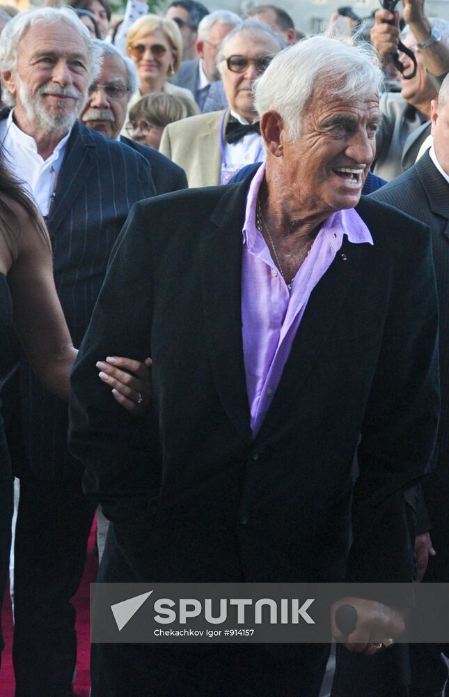 Jean-Paul Belmondo and Pierre Richard