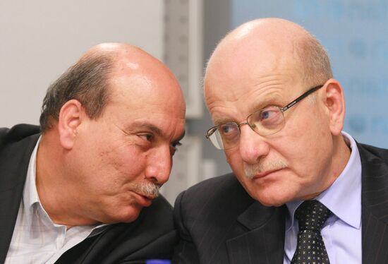 News conference with representatives of Palestinian movements