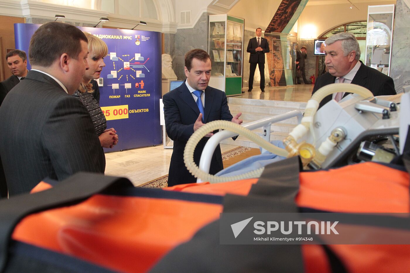 Dmitry Medvedev visits First Moscow State Medical University