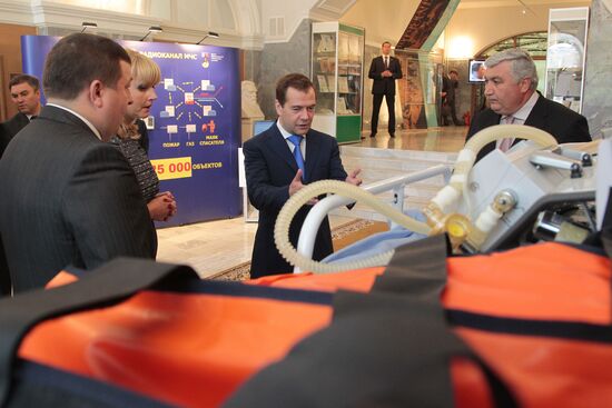 Dmitry Medvedev visits First Moscow State Medical University