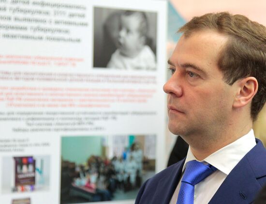 Dmitry Medvedev visits First Moscow State Medical University