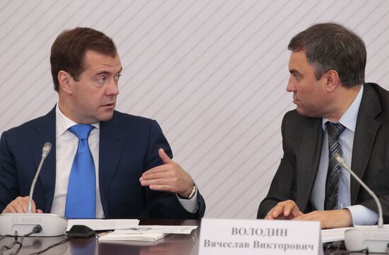 Dmitry Medvedev visits First Moscow State Medical University