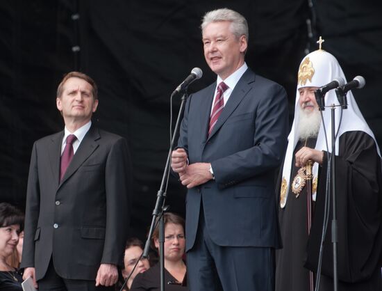 Sobyanin at Day of Slavonic Languages and Culture