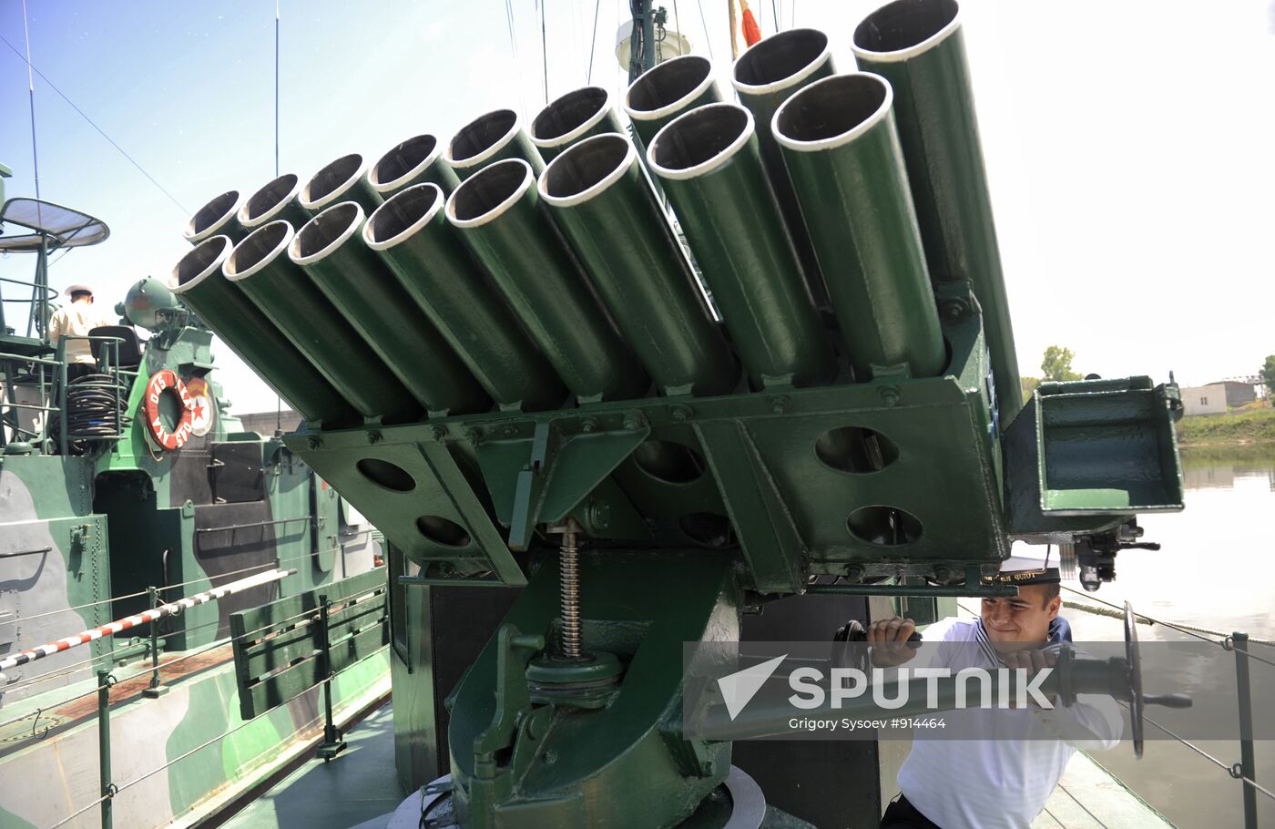 Russian Navy's Caspian Flotilla routine