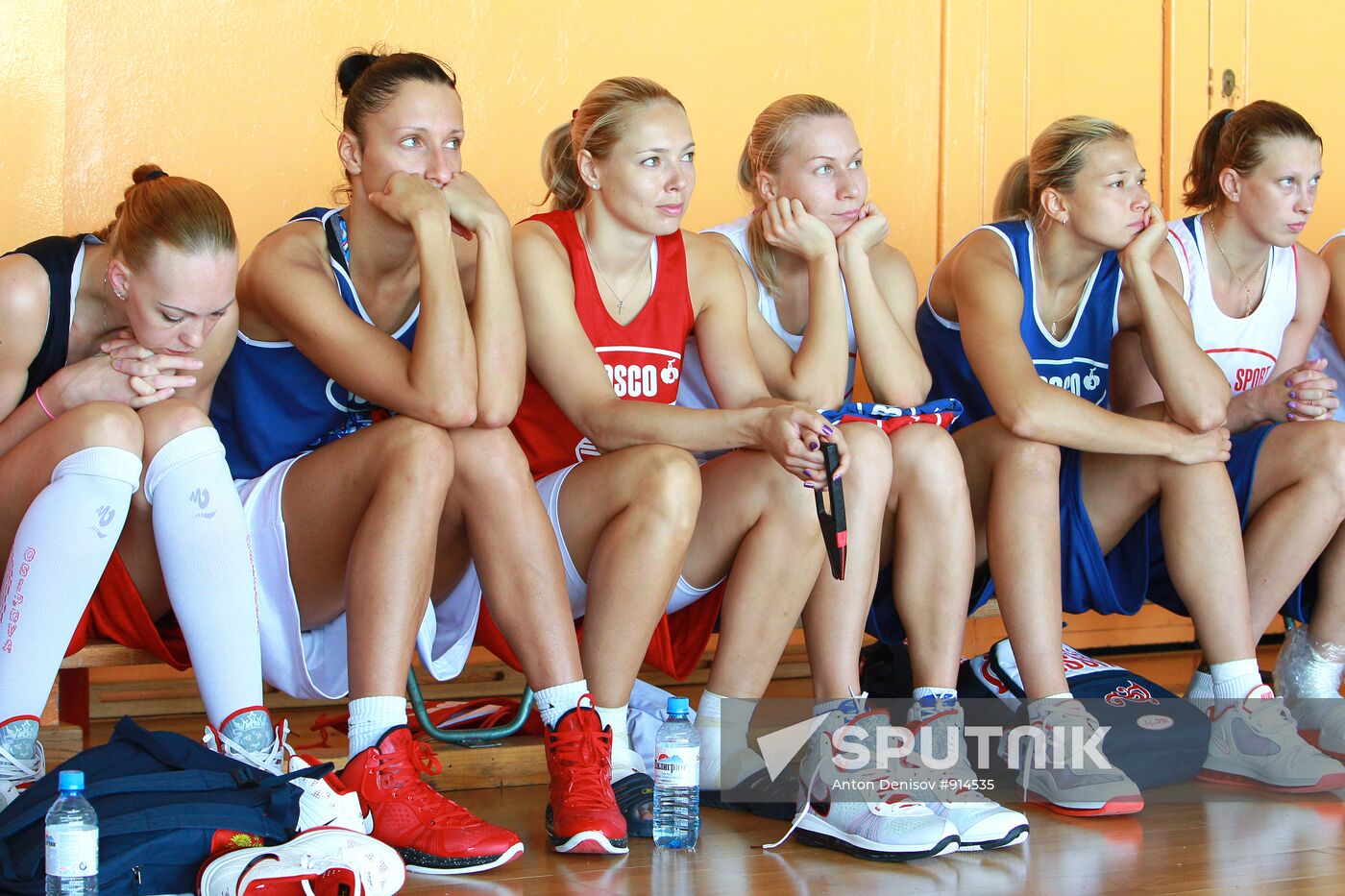 Basketball. Russian national team training