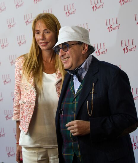 Jubilee celebration of Elle Russia magazine