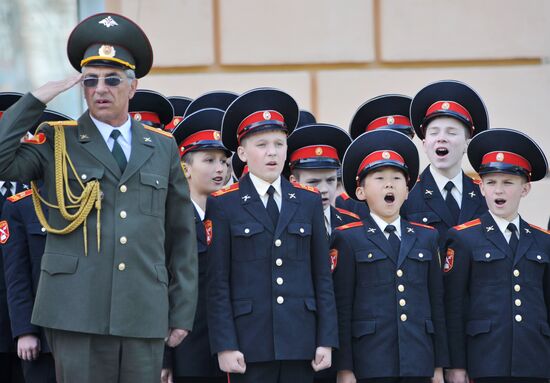 Yekaterinburg's Suvorov Military School celebrates Farewell Bell