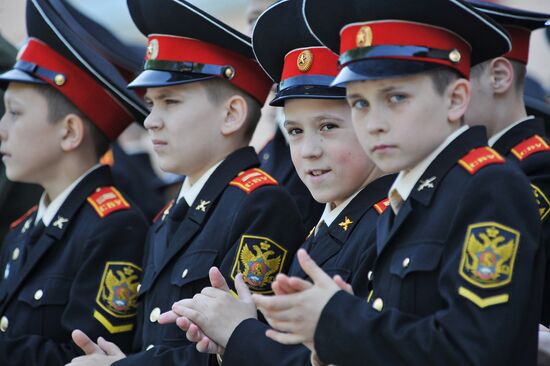 Yekaterinburg's Suvorov Military School celebrates Farewell Bell