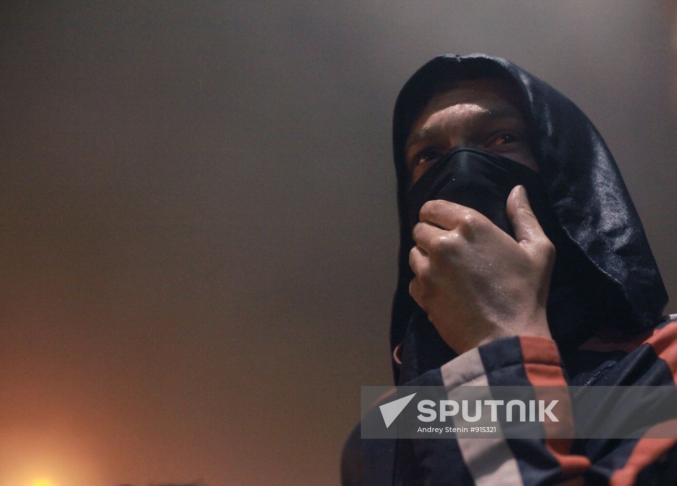 Dispersal of opposition rally on Rustaveli Avenue in Tbilisi