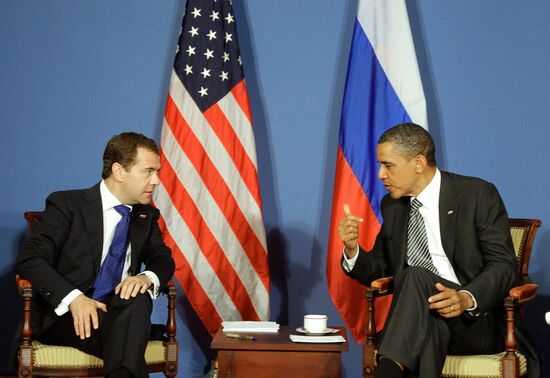 Dmitry Medvedev attends G8 summit in Deauville, France