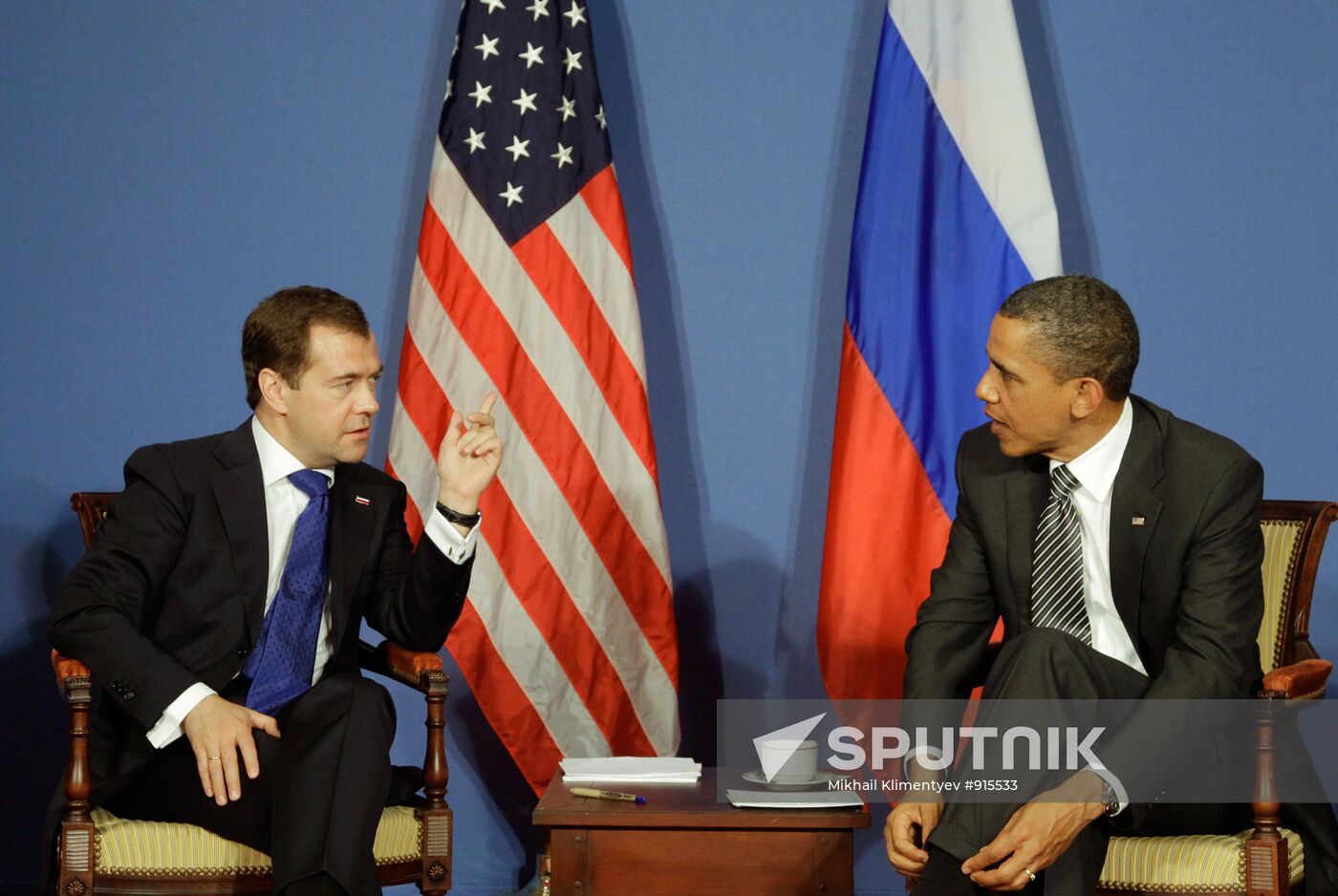 Dmitry Medvedev attends G8 summit in Deauville, France