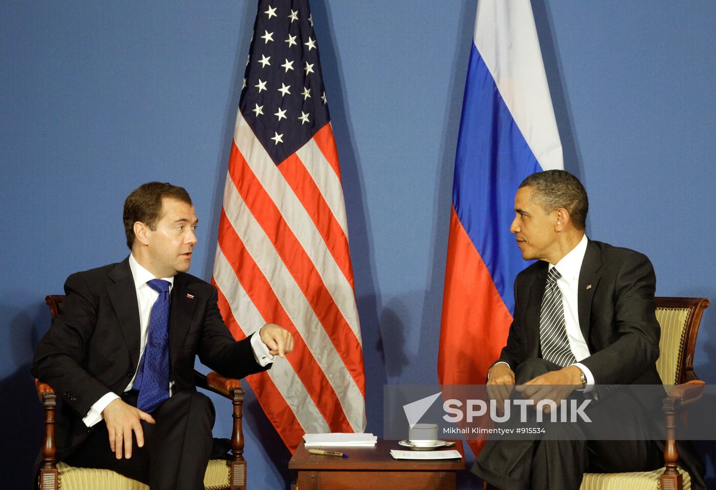 Dmitry Medvedev attends G8 summit in Deauville, France