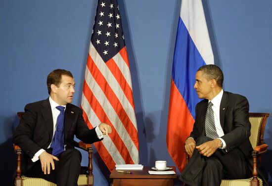 Dmitry Medvedev attends G8 summit in Deauville, France