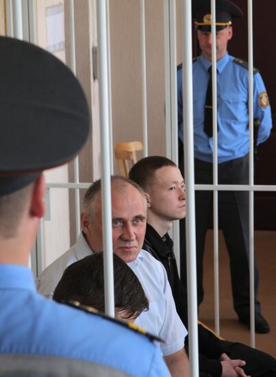 Court announces verdict for Nikolai Statkevich and Dmitry Uss