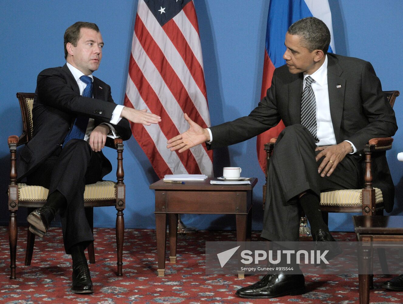 Dmitry Medvedev attends G8 summit in Deauville, France