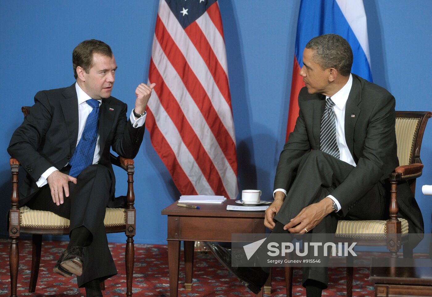 Dmitry Medvedev attends G8 summit in Deauville, France