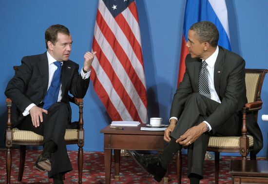 Dmitry Medvedev attends G8 summit in Deauville, France