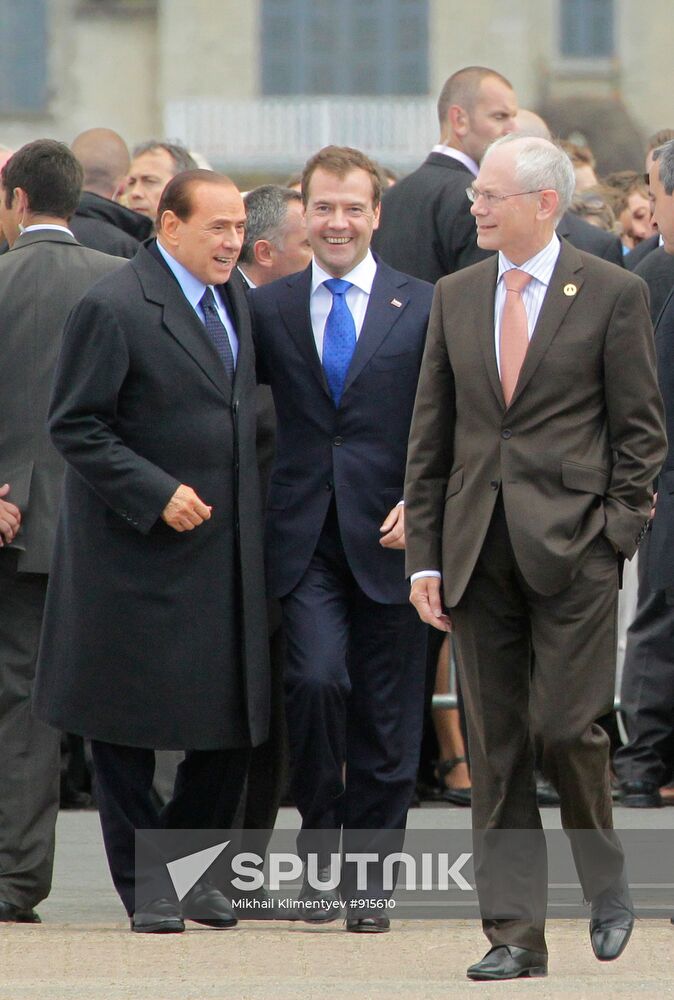 Dmitry Medvedev attends G8 summit in Deauville, France