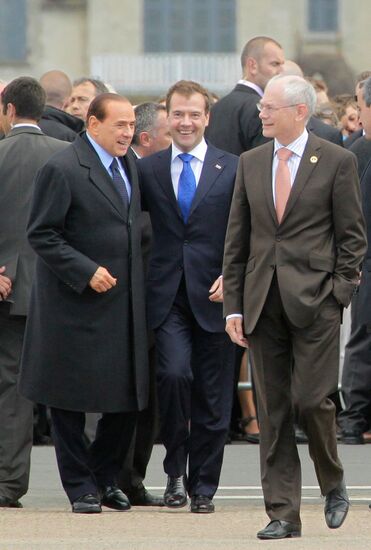 Dmitry Medvedev attends G8 summit in Deauville, France