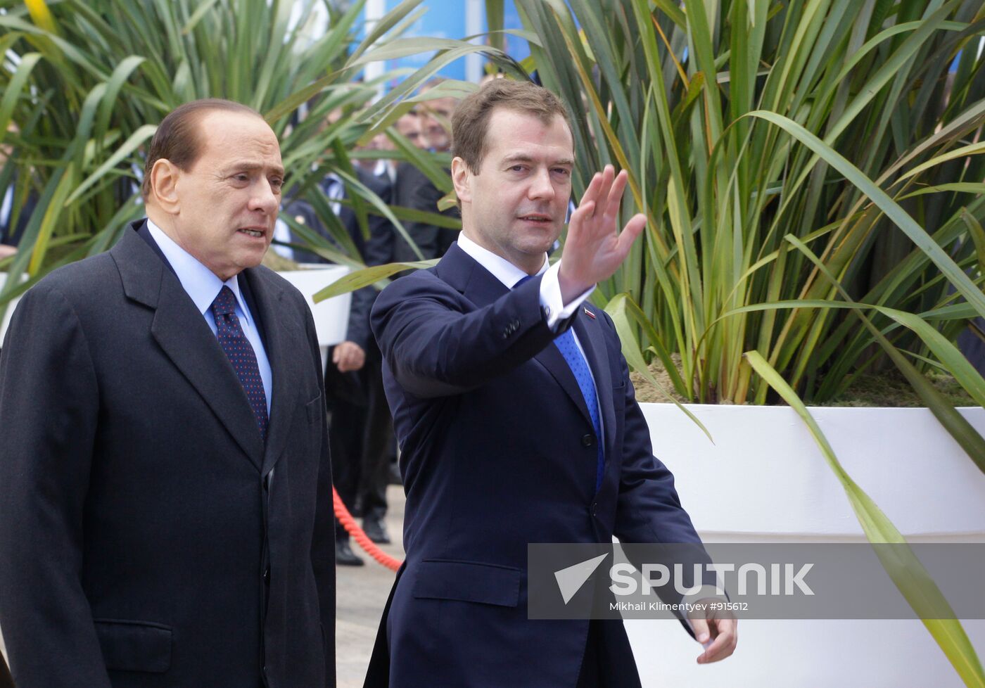 Dmitry Medvedev attends G8 summit in Deauville, France