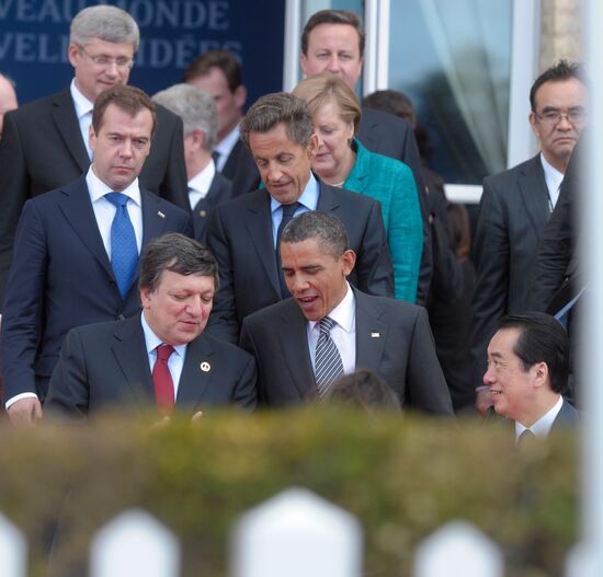 G8 summit in Deauville