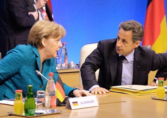 Angela Merkel, Nicolas Sarkozy
