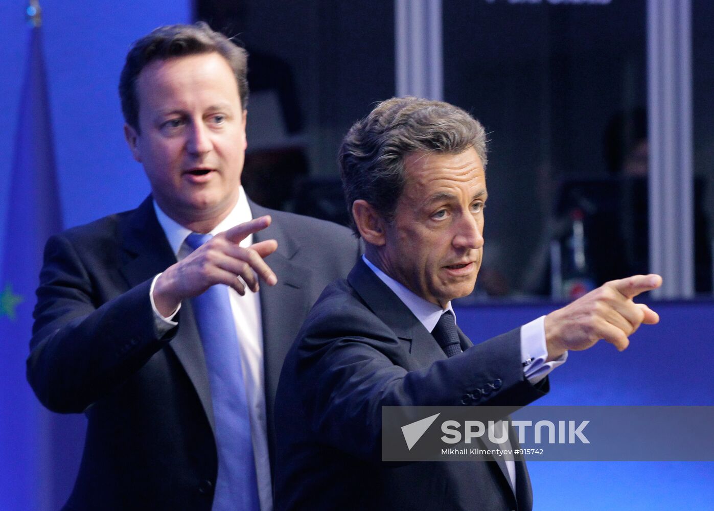David Cameron, Nicolas Sarkozy