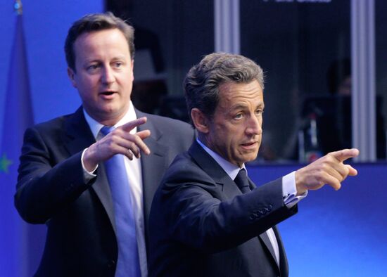 David Cameron, Nicolas Sarkozy